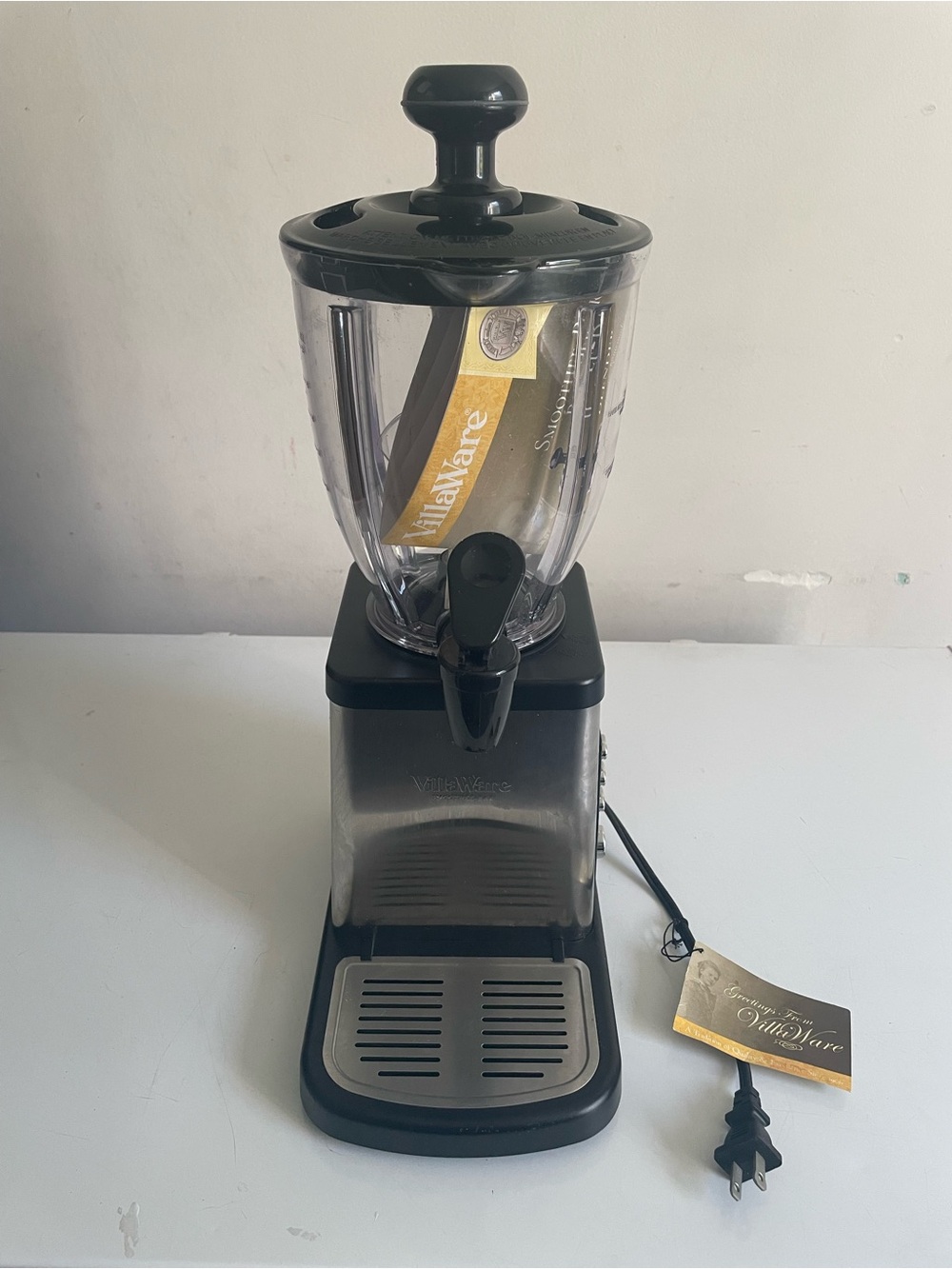 VillaWare Smoothee Bar Powerful Blender Server Stainless Smoothie 5785
